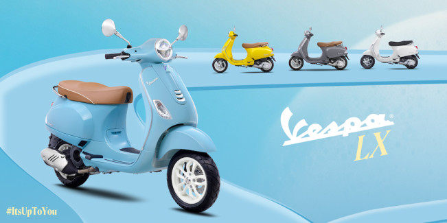Motor Si Paling Lifestyle, Vespa LX Hadirkan Warna Baru