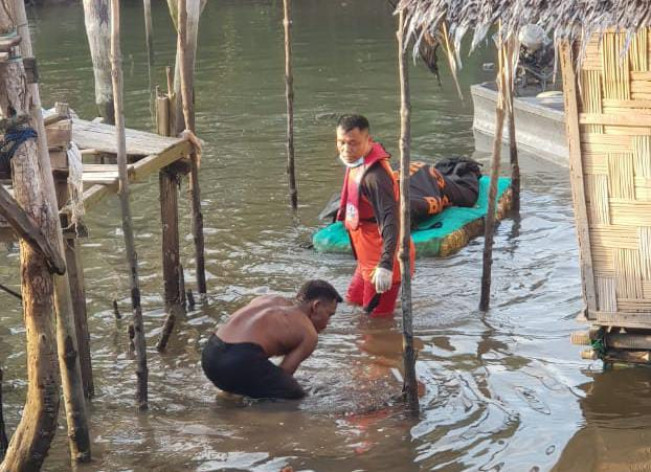 Mayat Pria Bertato Tersangkut Jaring Udang di Medan, Ini Kata Polisi
