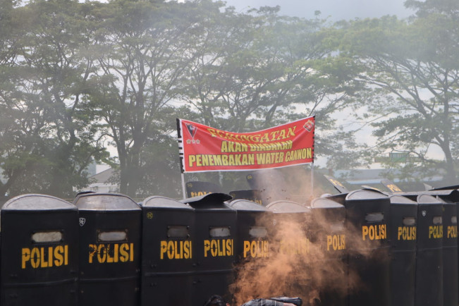 Amankan Pesta Demokrasi 2024, Brimob Polda Sumut Gelar Simulasi Sispamkota