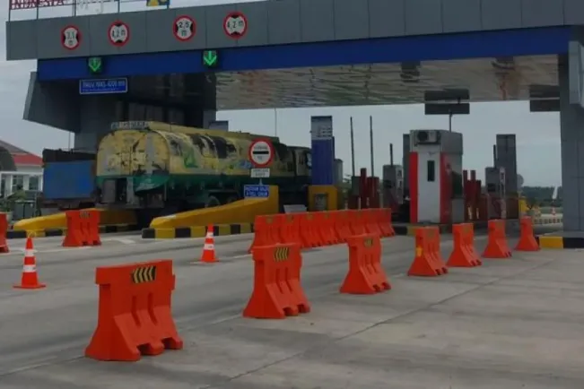 Tol Indrapura-Kisaran Dilintasi 11.195 Kendaraan Semasa Libur Natal di Sumut