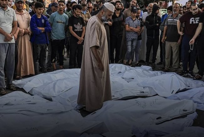 Sejumlah warga Palestina tewas atas agresi yang dilakukan oleh Israel. [Instagram]