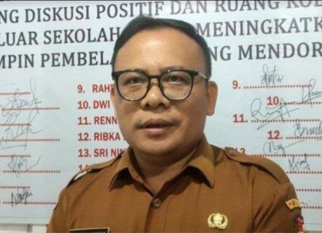 Kepala Dinas Pendidikan Kabupaten Karo, Anderiasta Tarigan. [Int]