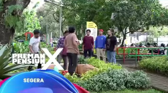 Cuplikan perjalanan cerita Preman Pensiun X yang bakal tayang di TV. [Instagram]
