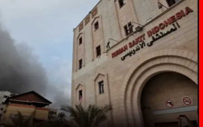 Mencekam, Tentara Israel Kepung Rumah Sakit Indonesia di Gaza