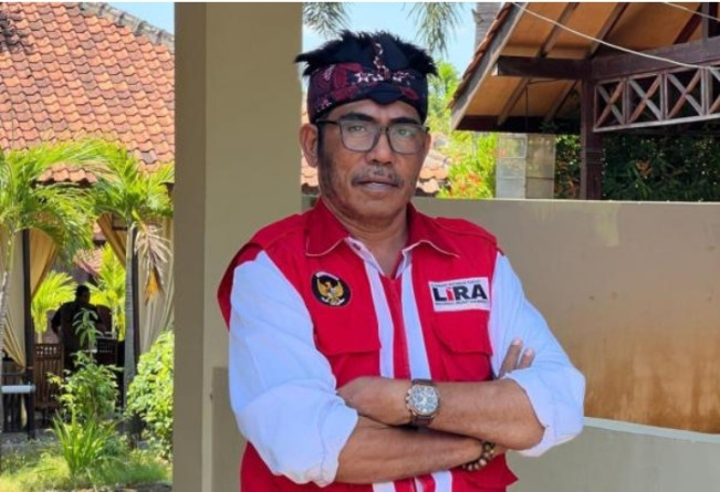 Ketua LIRA Probolinggo, Louis Hariona. [Int]