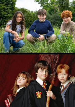Tiga pemeran baru serial Harry Potter memiliki pengalaman dalam berakting. [Instagram]