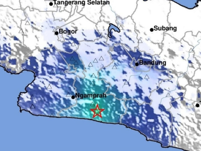Belum ada laporan kerusakan dan korban jiwa akibat Gempa M 4,2 di Bandung. [Instagram]