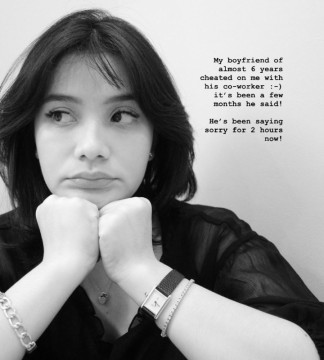 Audinna mengunggah sebuah ungkapan lewat Instastory. Audinna kecewa setelah pacaran 6 tahun tetapi diselingkuhi. [Instagram]