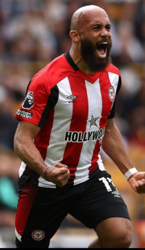 Bryan Mbeumo berhasil mencetak 20 gol dan 8 asist di Premier League musim lalu. [Intstagram]