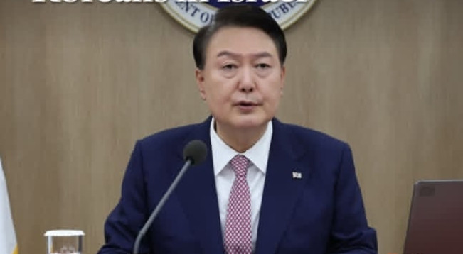 Kursi kepresidenan Korsel kosong setelah Yoon Suk Yeol dimakzulkan oleh parlemen. [Instagram]