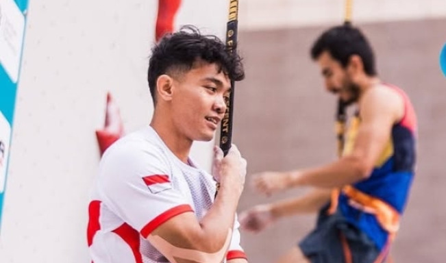 Bangga!  Kiromal Katibin Raih Emas Piala Dunia Panjat Tebing di Amerika Serikat