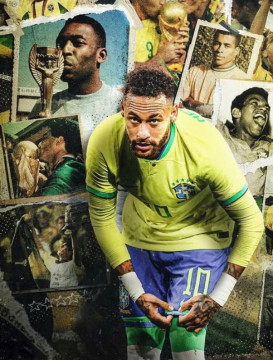 Neymar dinyatakan positif Covid-19 dan tak masuk skuad Brasil arahan Carlo Ancelotti. [Instagram]