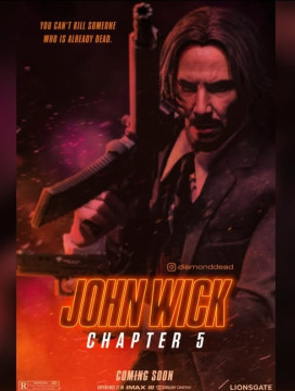Lionsgate umumkan secara resmi Perilisan John Wick 5, sekaligus menandakan jika film tersebut bakal tayang di layar lebar. [Instagram]