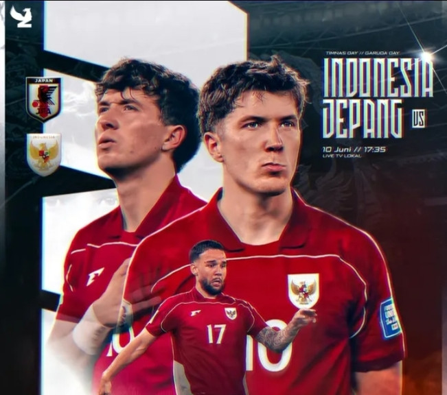 Ilustrasi jadwal laga Jepang Vs Indonesia digelar sore nanti. [Instagram]