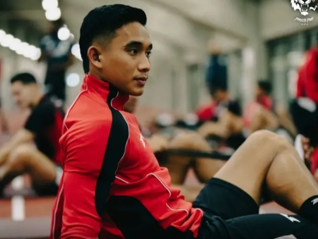 Bek Timnas Indonesia Rizky Ridho jalani observasi tim dokter akibat cedera hamstring yang dialaminya. [Instagram]