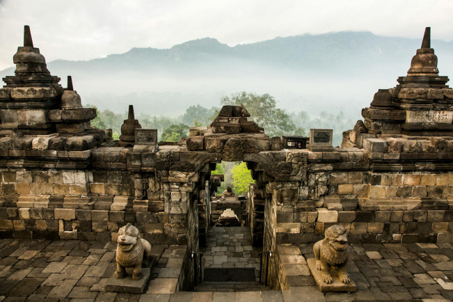 Keindahan Candi Borobudur. [Pexels]