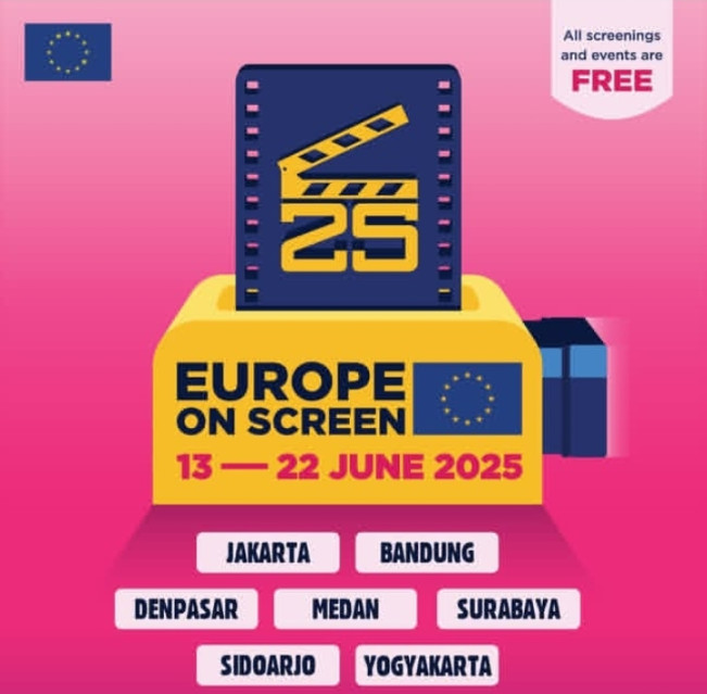 Festival Film Europe on Screen 2025 Bakal Sambangi 7 Kota di Indonesia