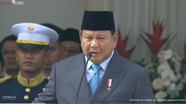 Presiden Prabowo Subianto. [YouTube Sekretariat Presiden]