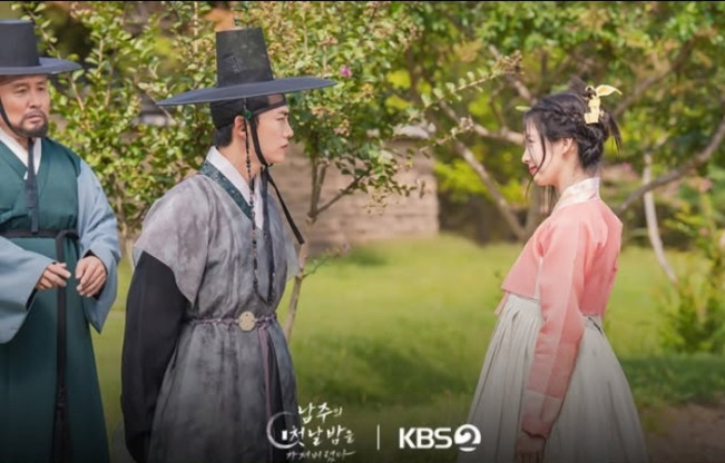 Cuplikan trailer drama Korea The First Night with the Duke.  [Instagram]