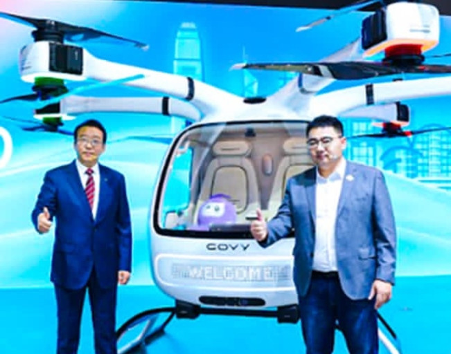 Mobil Terbang GOVY AirCab diluncurkan di Ajang Hong Kong International Auto and Supply Chain Expo 2025. [Instagram]