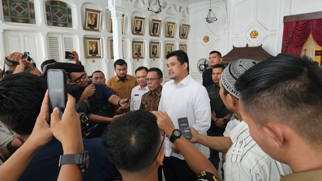 Gubernur Sumut Bobby Nasution. [Istimewa]