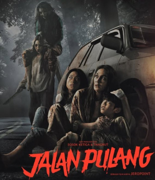 Ilustrasi poster film horor Jalan Pulang. [Instagram]