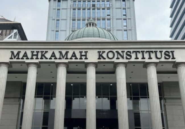 Ilustrasi gedung Mahkamah Konstitusi [MK]
