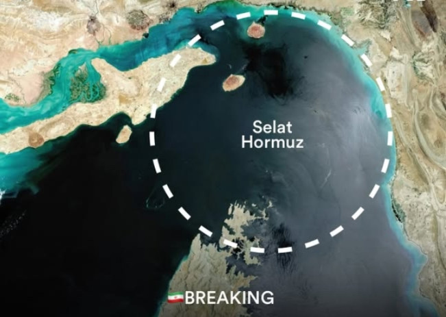 Ilustrasi penutupan Selat Hormuz akan berdampak terhadap harga minyak dunia. [Instagram]