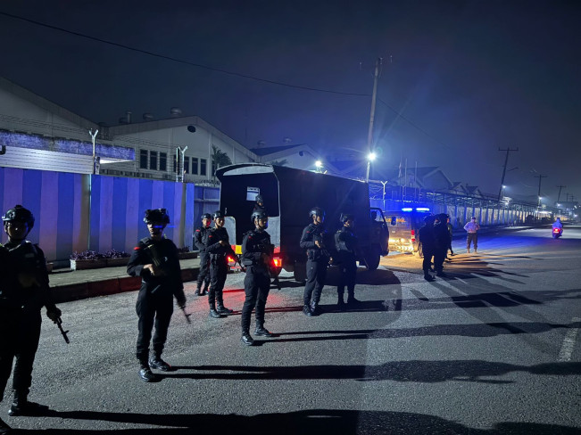 Kehadiran Brimob diharap mencegah kejahatan jalanan. [Istimewa]