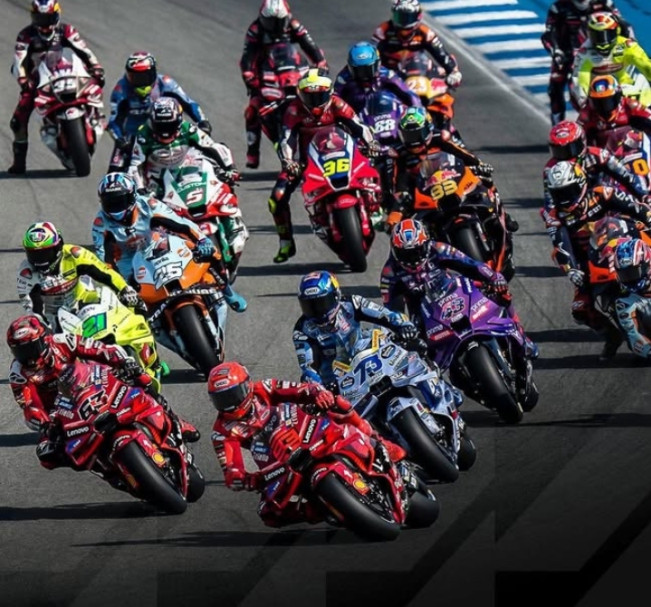 Ilustrasi di tangan Liberty Media, MotoGP akan membuka sejarah baru. [Instagram]