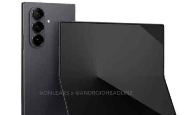 Ilustrasi Samsung Galaxy Z Fold 7. [Instagram]