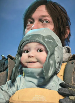 Ilustrasi karakter Game Death Stranding 2. [Instagram]