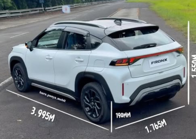 Ilustrasi performa Suzuki Fronx. [Instagram]