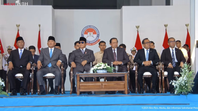 Presiden Prabowo dan SBY. [YouTube Sekretariat Presiden]