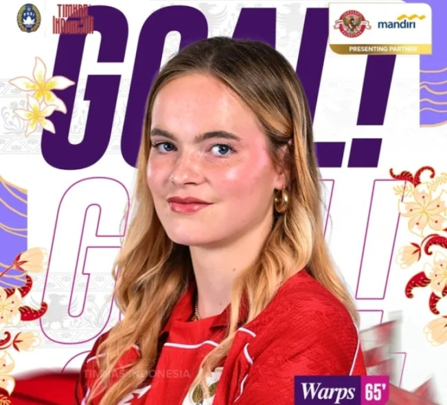 Profil Isa Warps, Pencetak Gol Kemenangan Timnas Putri Indonesia atas Kirgizstan