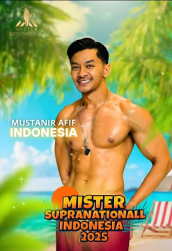 Mustanir Afif berhasil meraih gelar Mister Supranational Asia 2025. [Instagram]