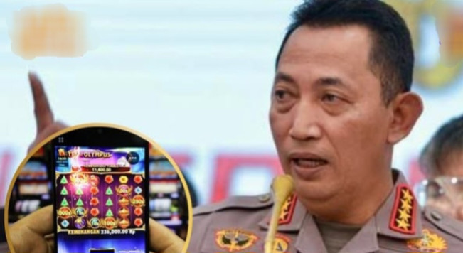Ilustrasi Kapolri Jenderal Pol. Listyo Sigit Prabowo tindak tegas judi online. [Instagram]