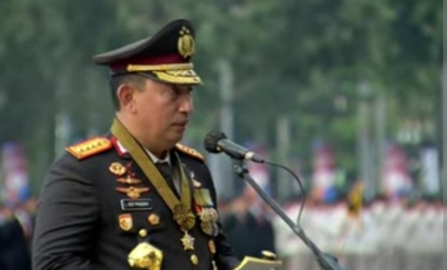 Kapolri Jenderal Pol. Listyo Sigit Prabowo sebut Judi Online sentuh anak di bawah umur. [Instagram]