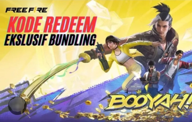 Ilustrasi kode redeem eksklusif bundling Free Fire. [Instagram]
