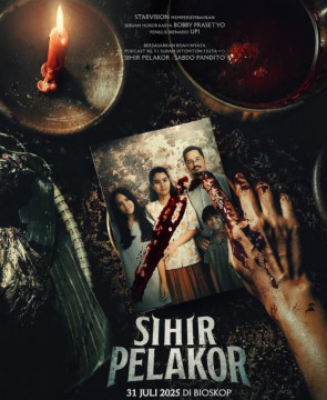 Ilustrasi Poster Film Sihir Pelakor. [Instagram]