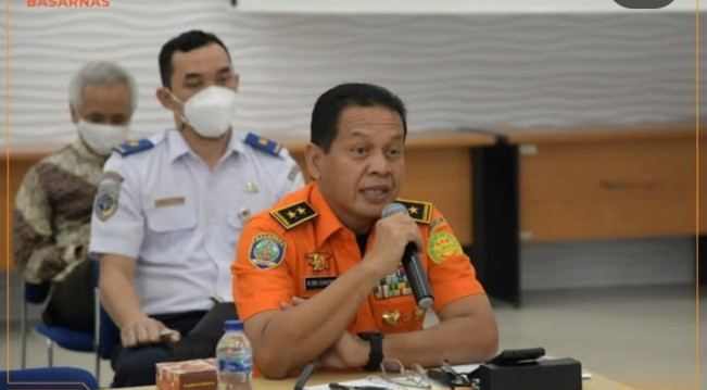 Deputi Operasi Pencarian, Pertolongan, dan Kesiapsiagaan BNPP (Basarnas) Laksamana Muda TNI (Purn) Ribut Eko Suyatno. [Instagram]