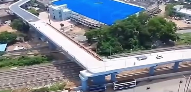 Viral Tikungan Flyover 90 Derajat di India, 7 Teknisi Langsung  'Dirumahkan'