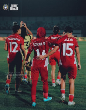 Timnas Putri Indonesia gagal raih tiket Piala Asia Putri 2026. [Instagram]