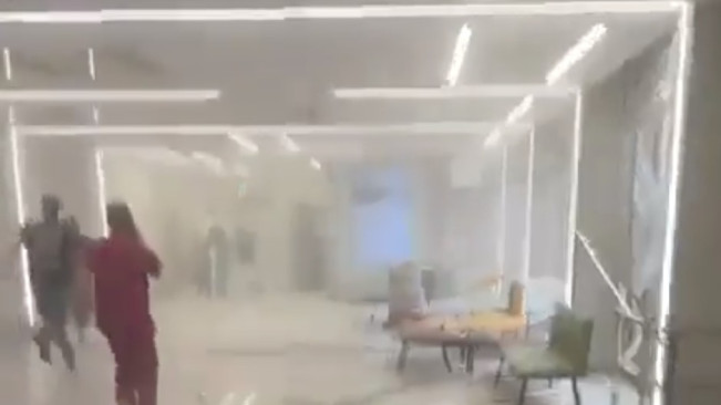 Suasana ketakutan setelah rudal Iran menyasar rumah sakit di Israel. [Istimewa]