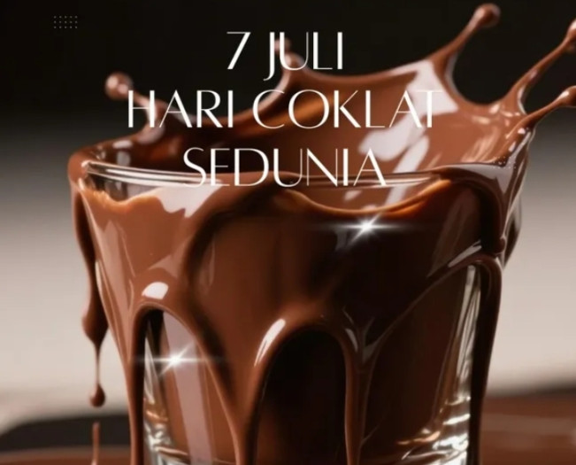 Ilustrasi Hari Cokelat Sedunia. [Instagram]