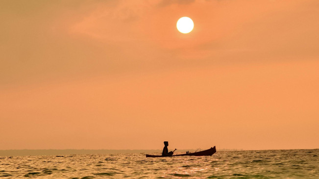 Ilustrasi mancing. [Pexels]