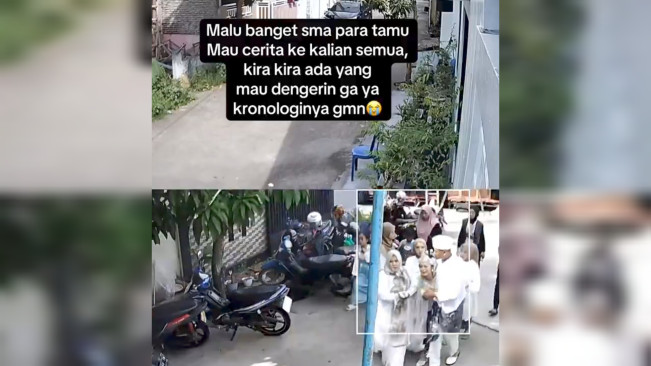 Pengantin syok dan pingsan melihat dekorasi pesta pernikahan. [X]