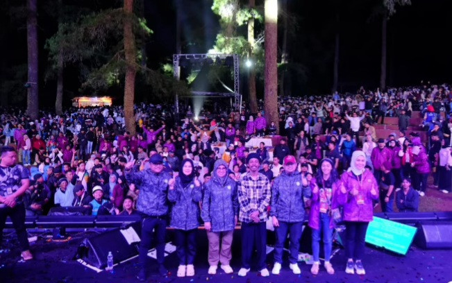 Ribuan masyarakat ramaikan Festival Beautiful Malino 2025. [Instagram]