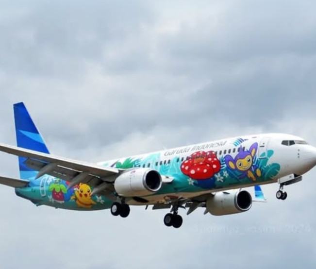 Ilustrasi Maskapai Garuda Indonesia. [Instagram]
