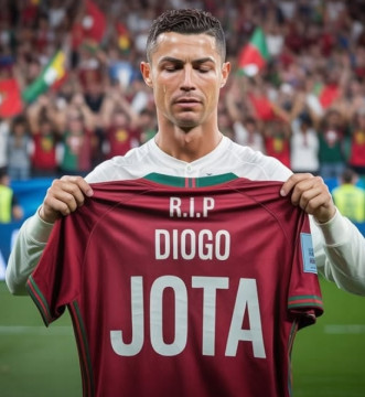 Cristiano Ronaldo sampaikan luka mendalam atas kepergian Diogo Jota.  [Instagram]